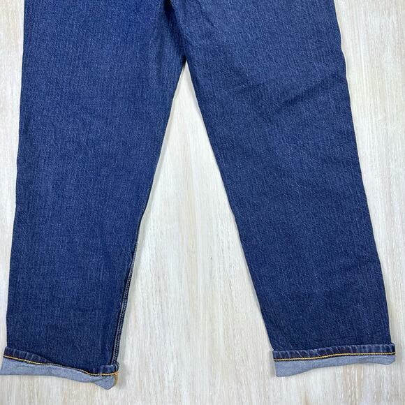 BDG Urban Outfitters Relaxed Straight Button Fly High Rise Denim Jeans Size 28 - Picture 9 of 16
